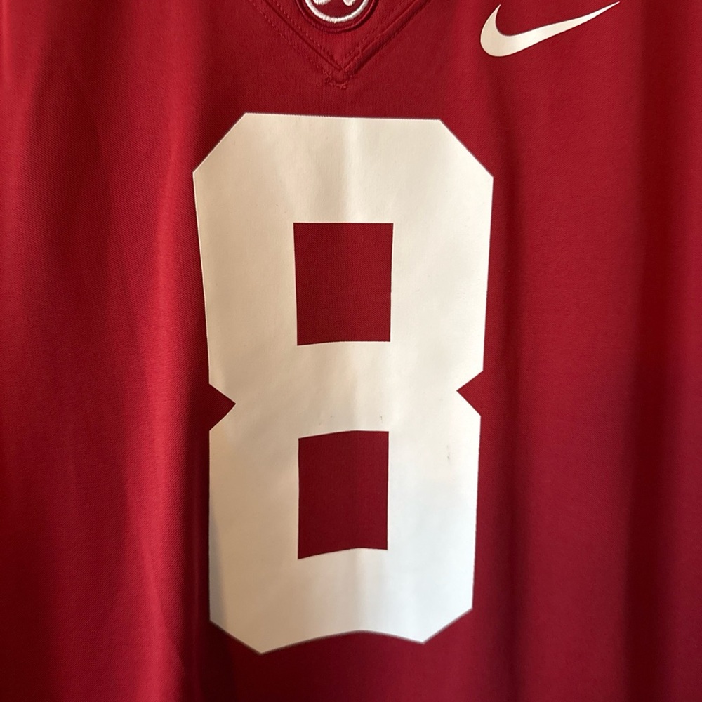 Men’s Nike Julio Jones #8 Alabama Crimson Tide NCAA Jersey Sz XL - Red RARE - Picture 2 of 7